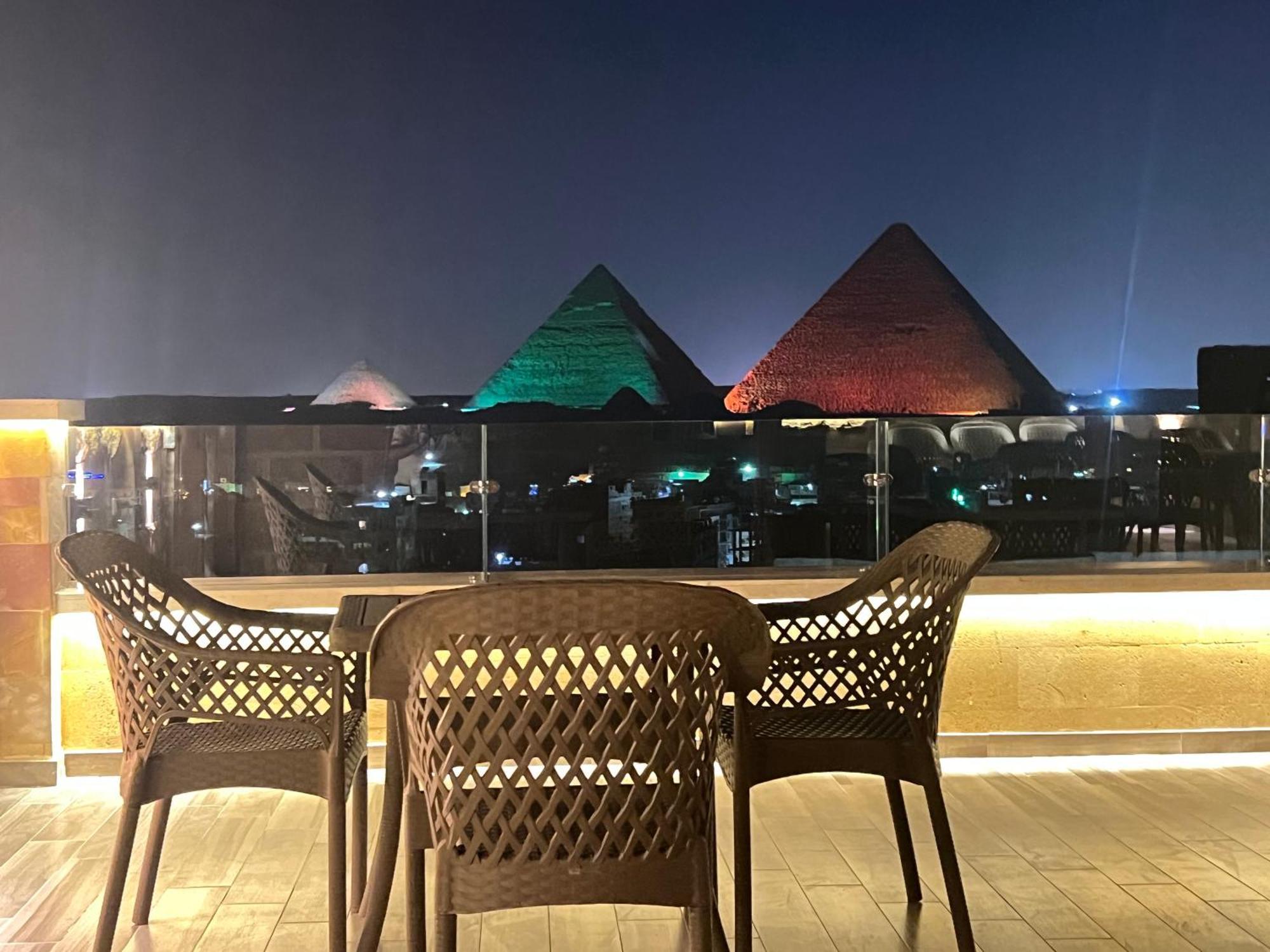Celia Pyramids View Inn Nazlet el-Sîsi Exteriör bild